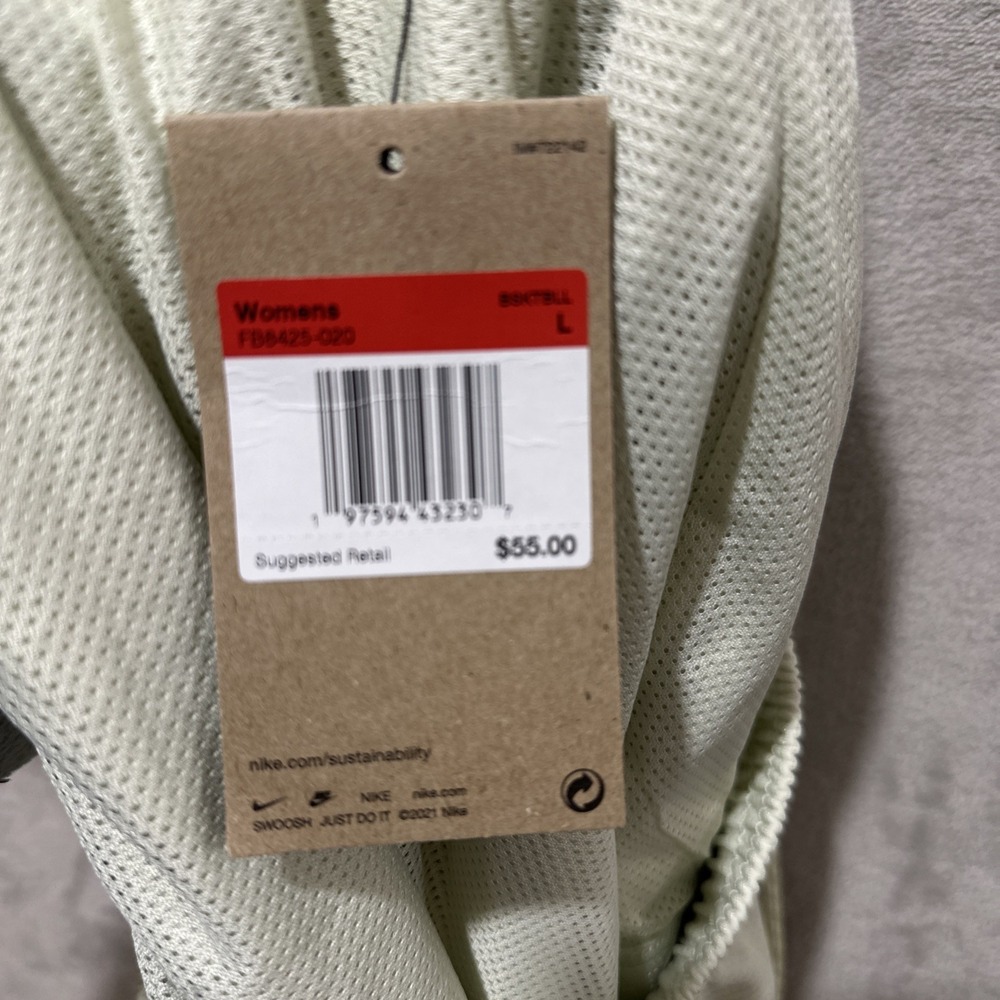 Nike Dri-Fit EYBL Sabrina Basketball Shorts Womens L White FB8425-020 NWT - Picture 7 of 14